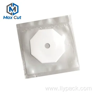 Cutting Round Leather Zirconia Ceramic Round Blade